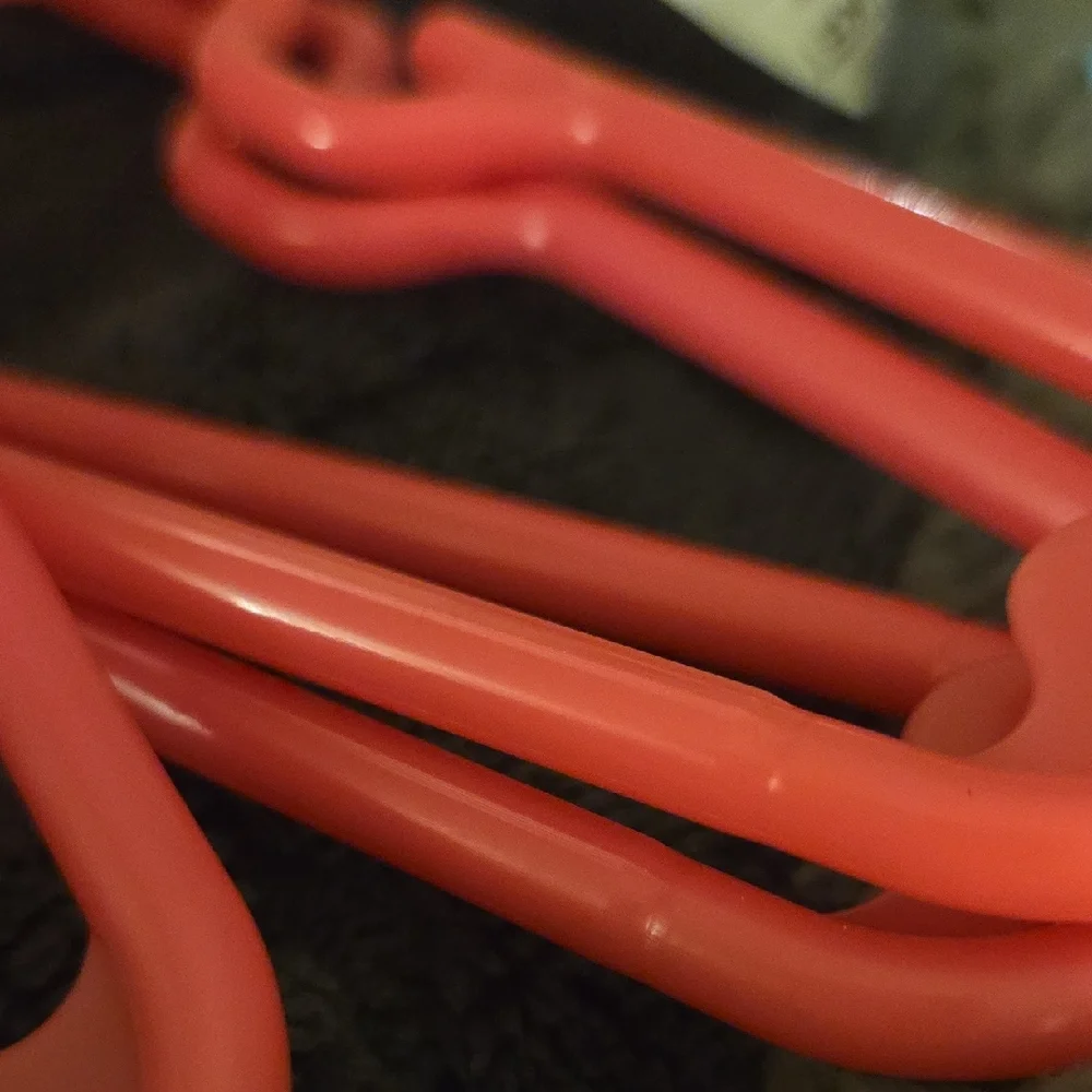 20+ Vintage Colorful Plastic Child Hangers